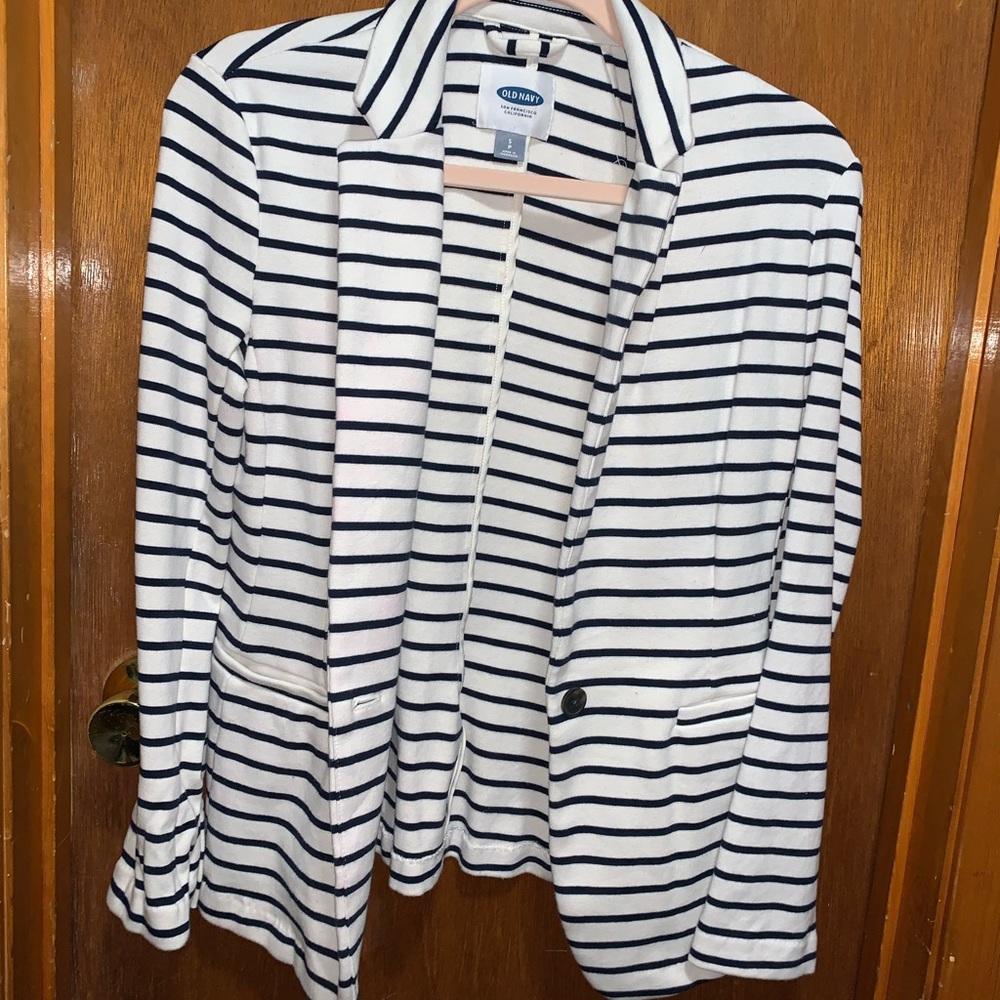 Striped blazer